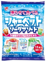 18個凍らせて食べるシャーベット　ソーダアソート